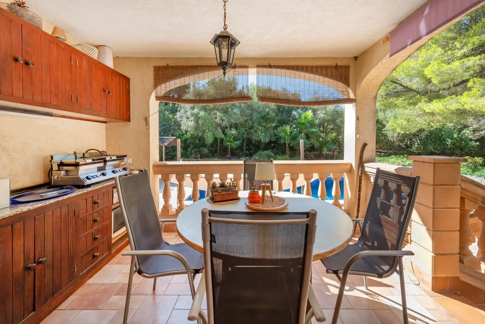 Terrasse von Country house zum Verkauf in Alcúdia mit Klimaanlage, Heizung und Privatgarten