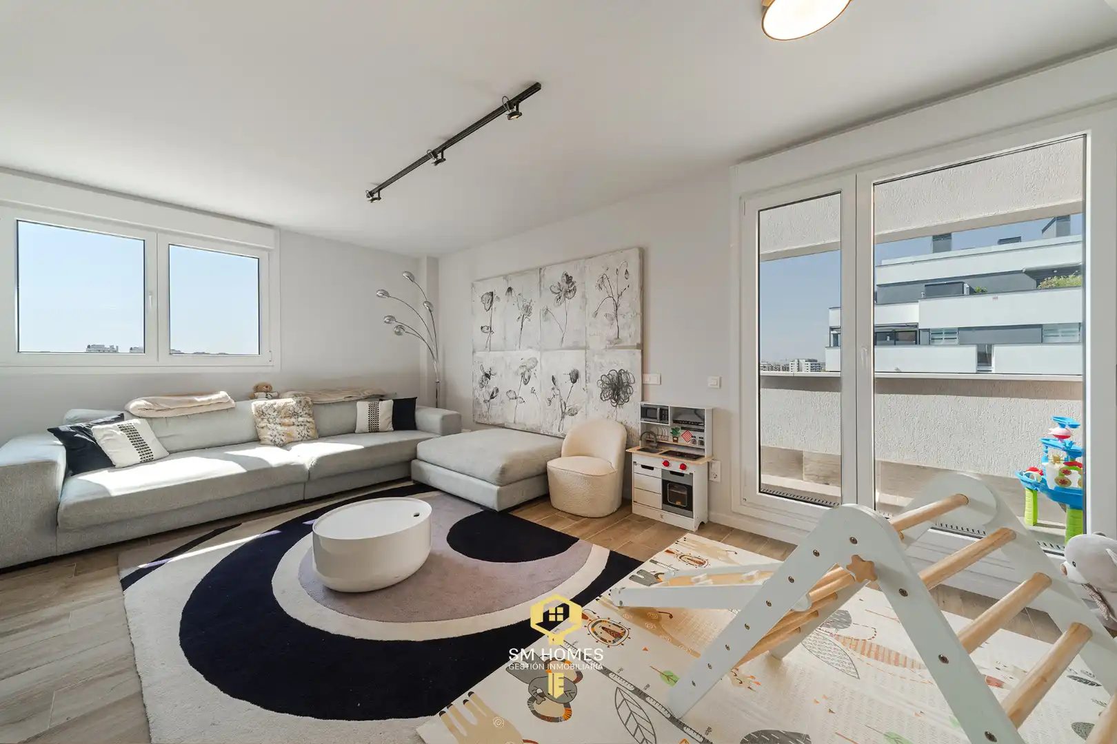 Sala de estar de Ático en venta en Madrid con Calefacción, Terraza y Trastero