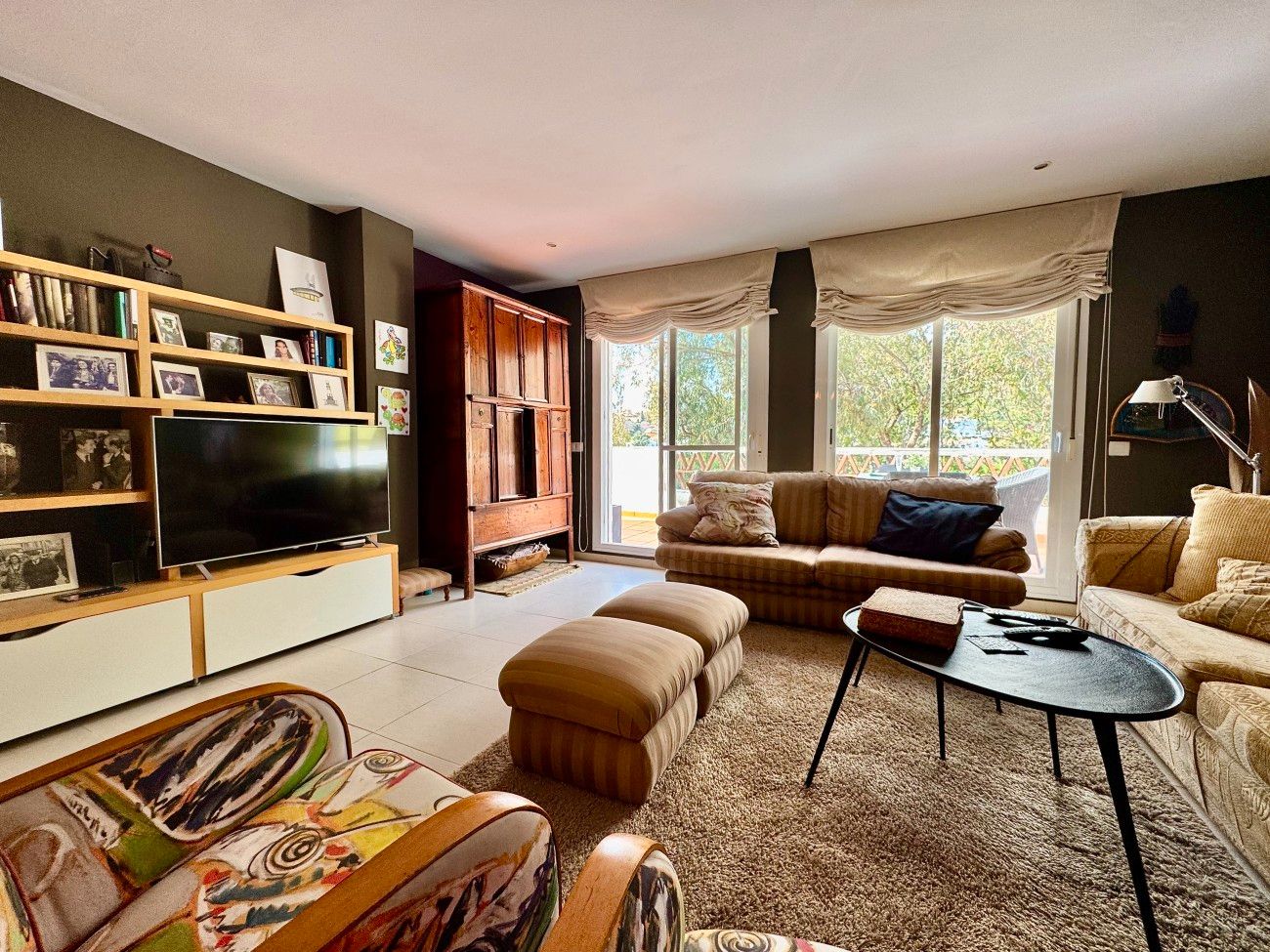 Living room of Attic for sale in Benalmádena  with Air Conditioner, Terrace and Storage room