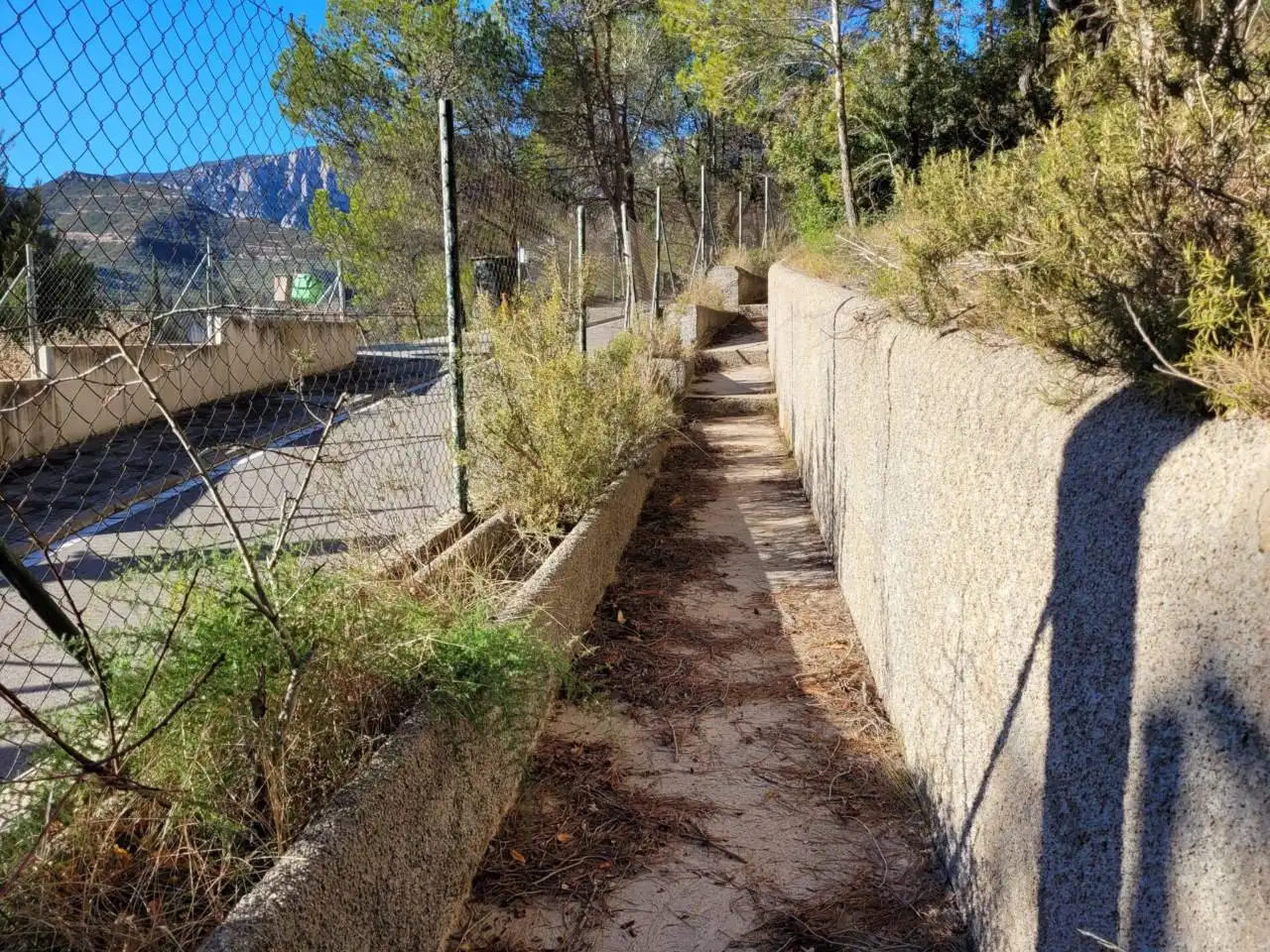 Vista exterior de Casa o xalet en venda en Vacarisses amb Aire condicionat, Jardí privat i Piscina