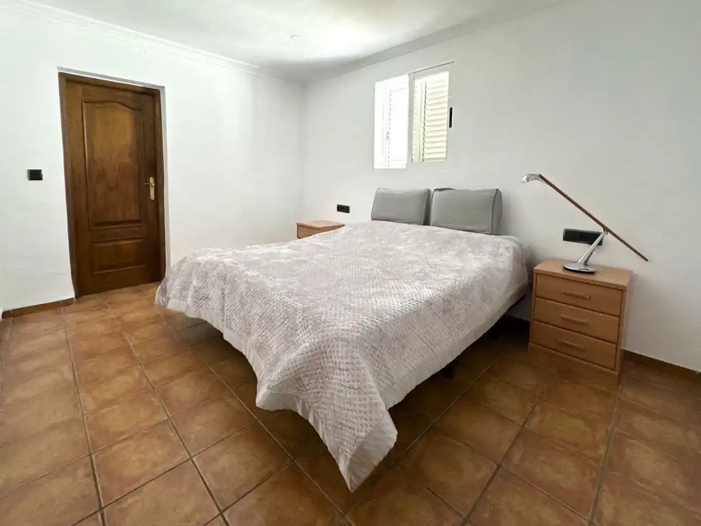 Schlafzimmer von Wohnung zur Miete in La Nucia mit Klimaanlage, Schwimmbad und Balkon