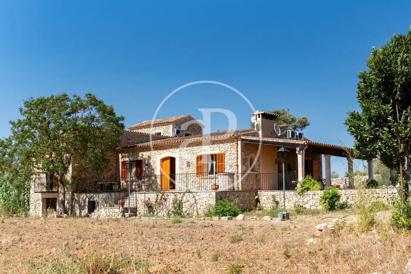 Exterior view of Houses for rent in Sencelles  with Air Conditioner, Heating and Private garden