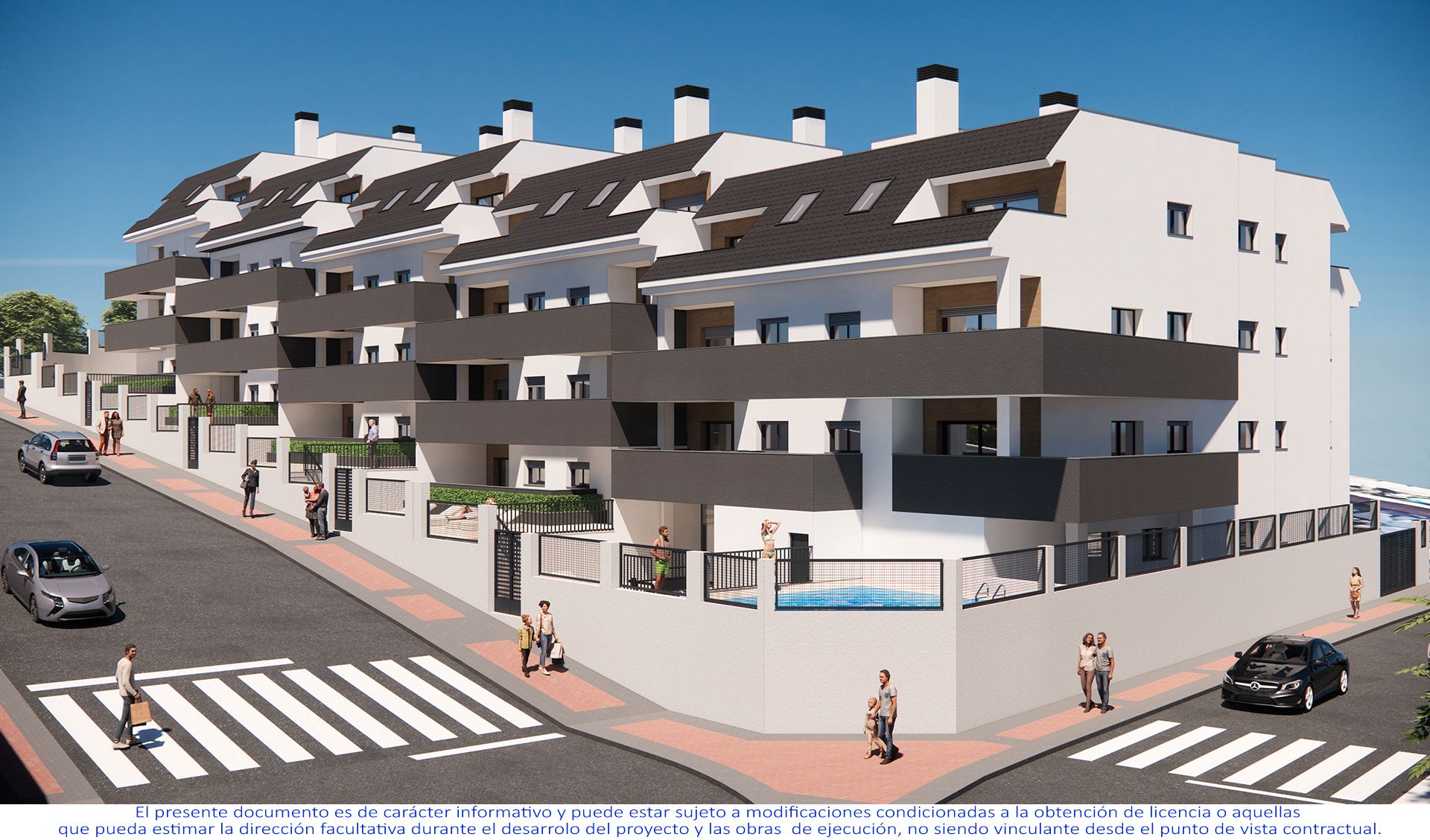 Exterior view of Flat for sale in Collado Villalba  with Terrace, Storage room and Community pool