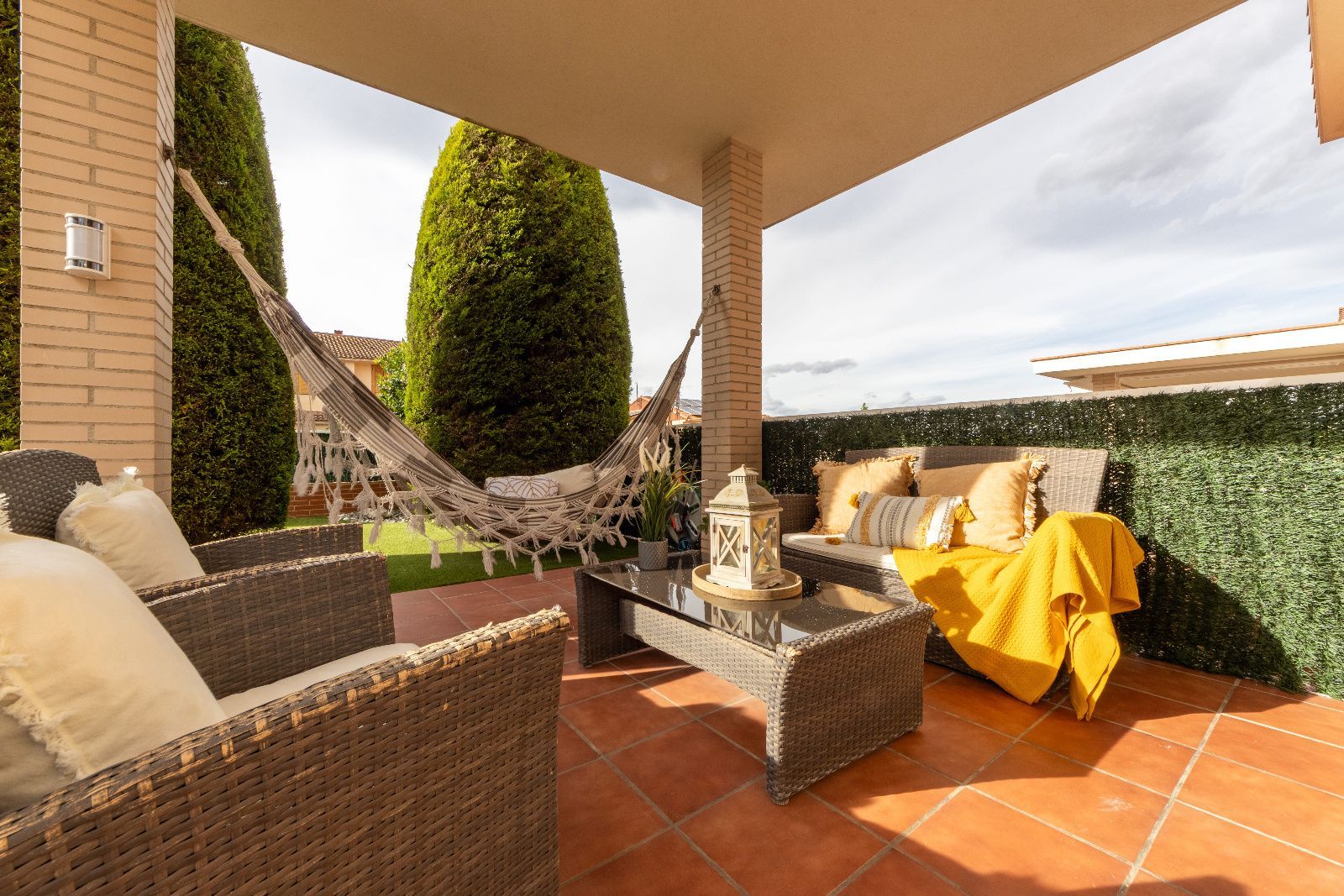 Terrassa de Casa adosada en venda en Els Pallaresos amb Aire condicionat, Calefacció i Jardí privat