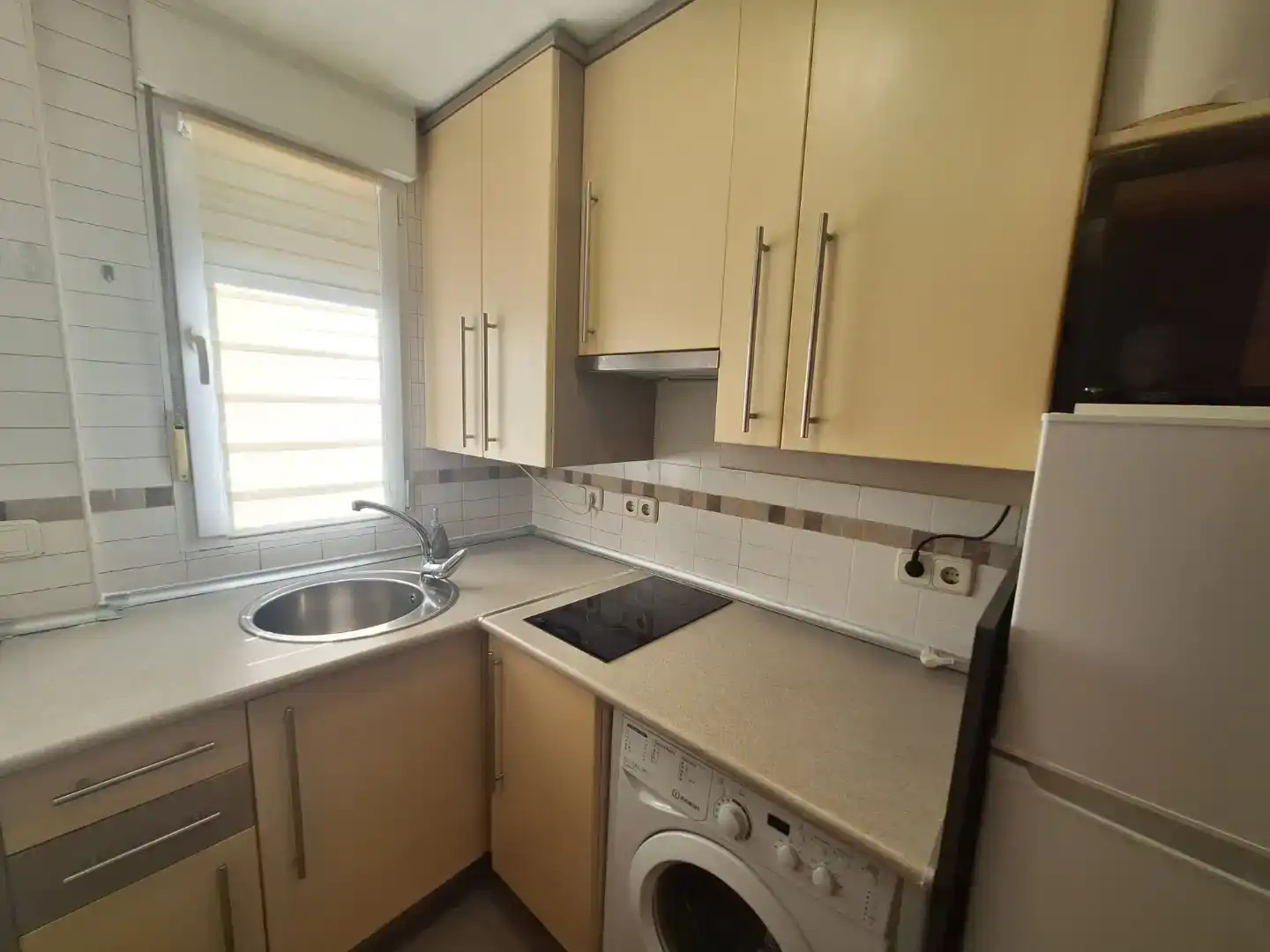 Küche von Wohnung zur Miete in  Madrid Capital mit Klimaanlage
