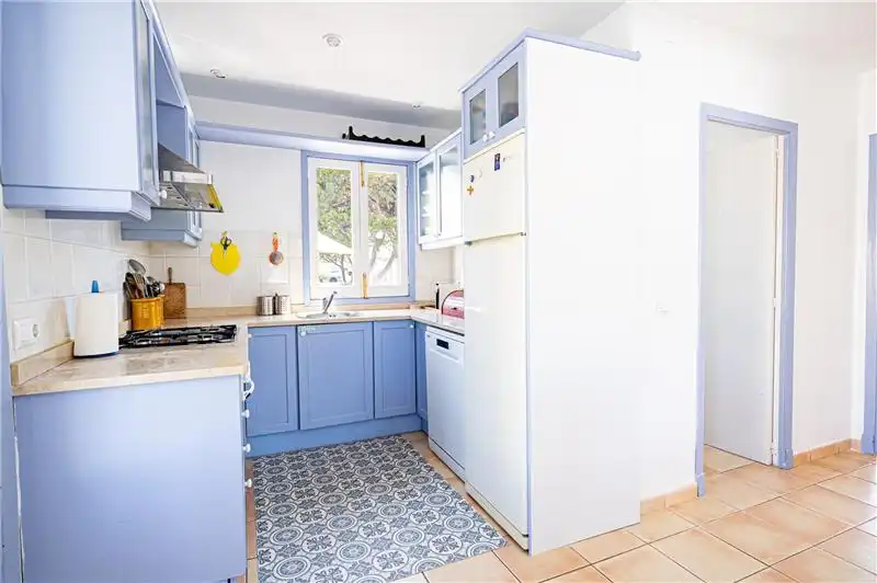 Cocina de Apartamento de alquiler en  Palma de Mallorca con Aire acondicionado, Terraza y Amueblado