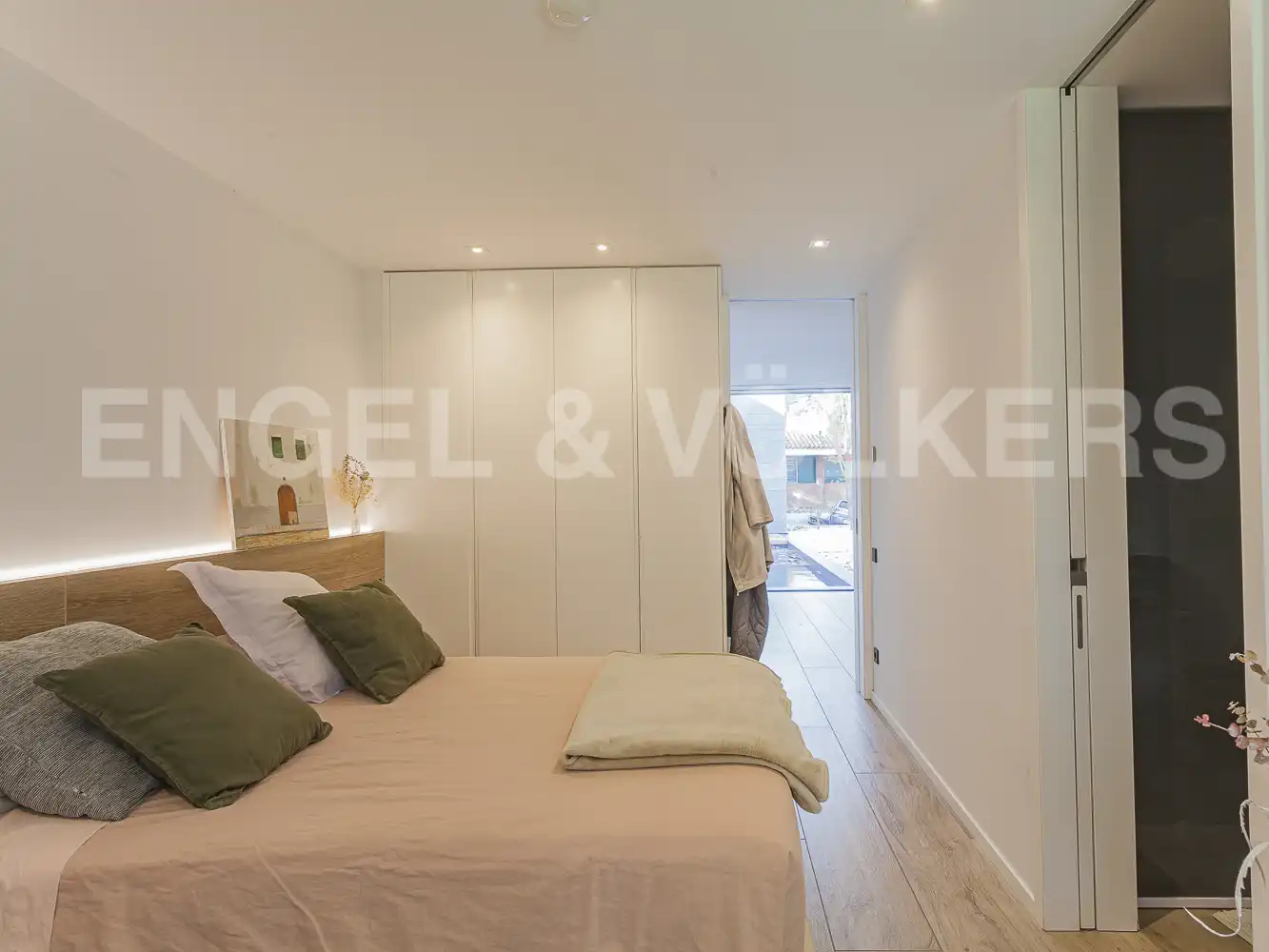 Dormitori de Casa o xalet de lloguer en Sant Cugat del Vallès amb Aire condicionat, Calefacció i Jardí privat