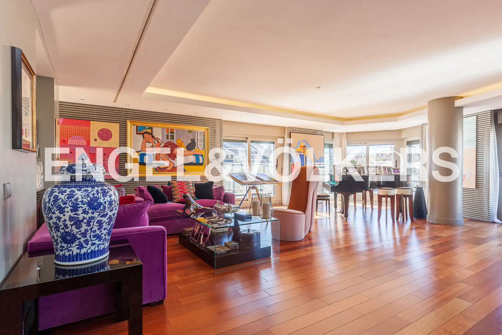 Sala de estar de Ático en venta en Madrid con Aire acondicionado, Calefacción y Terraza