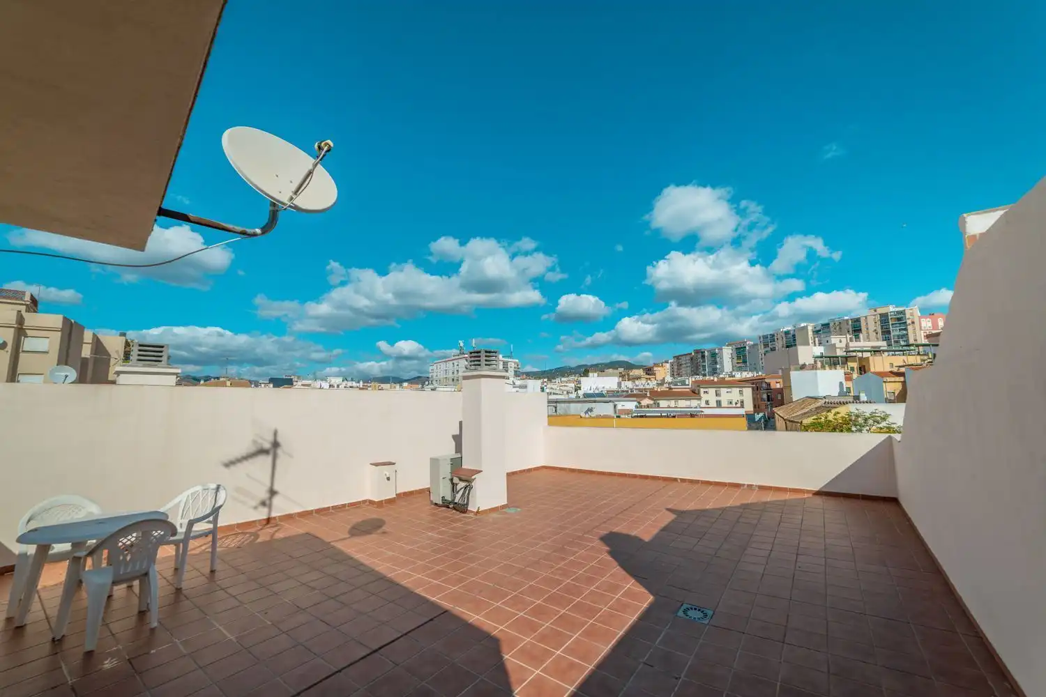 Terrace of Flat for rent in Málaga  with Air Conditioner, Heating and Terrace