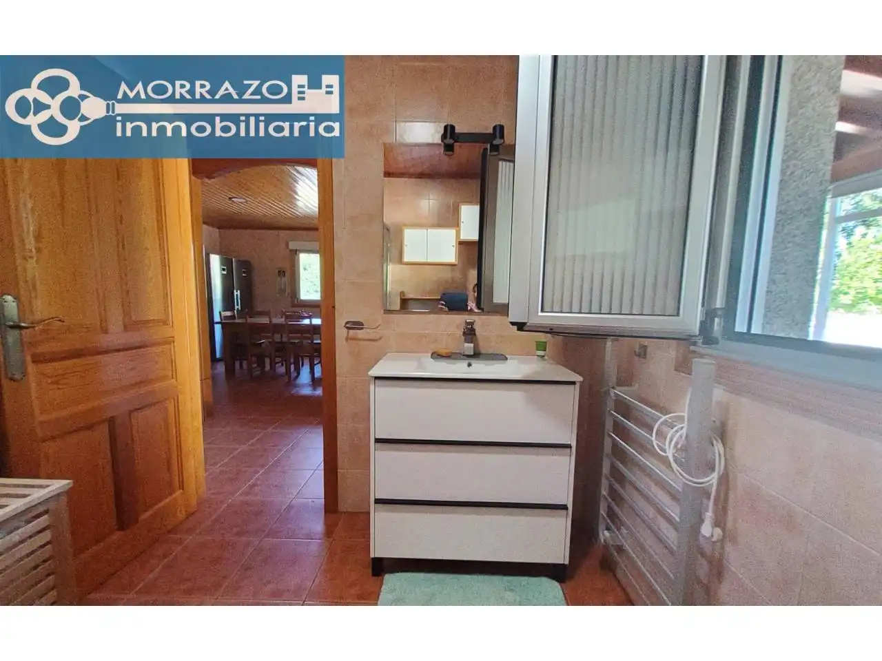 Baño de Casa o chalet en venta en A Estrada  con Aire acondicionado, Piscina y Amueblado