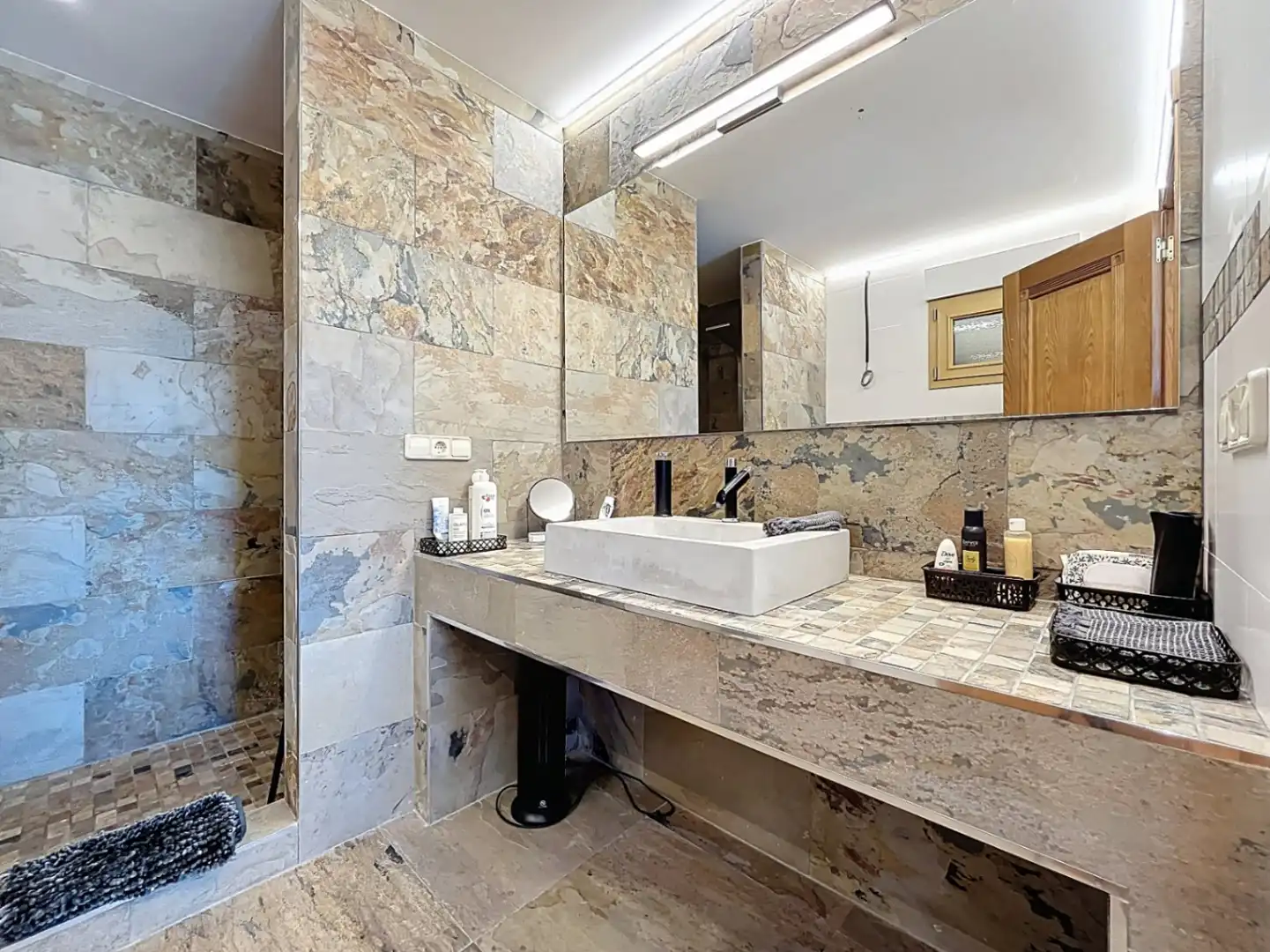 Baño de Casa o chalet en venta en Benimantell con Aire acondicionado, Jardín privado y Terraza