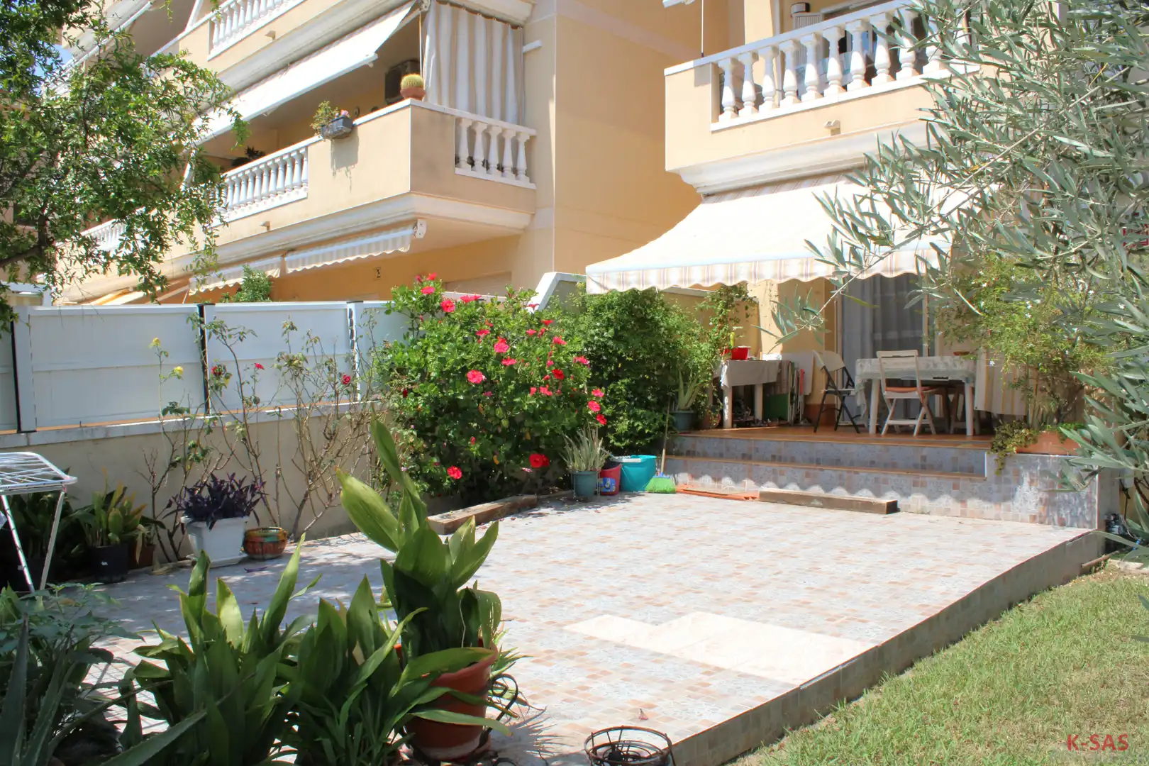 Garden of Flat for sale in Cunit  with Heating, Private garden and Terrace