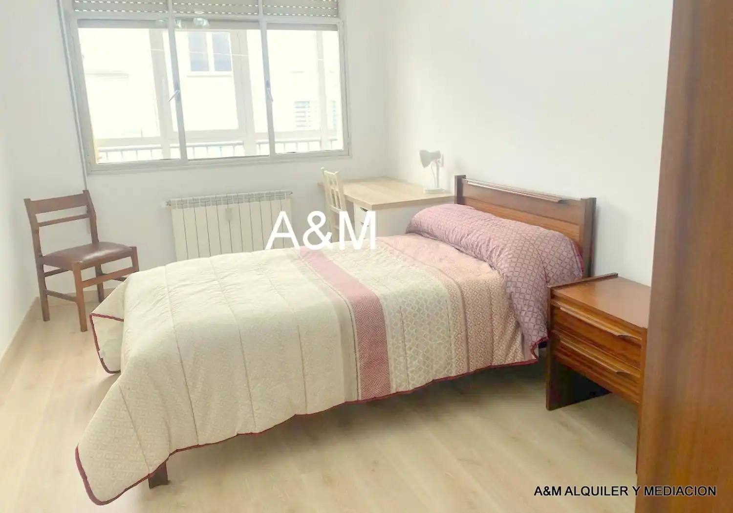 Bedroom of Flat for rent in Vitoria - Gasteiz  with Heating, Parquet flooring and Terrace