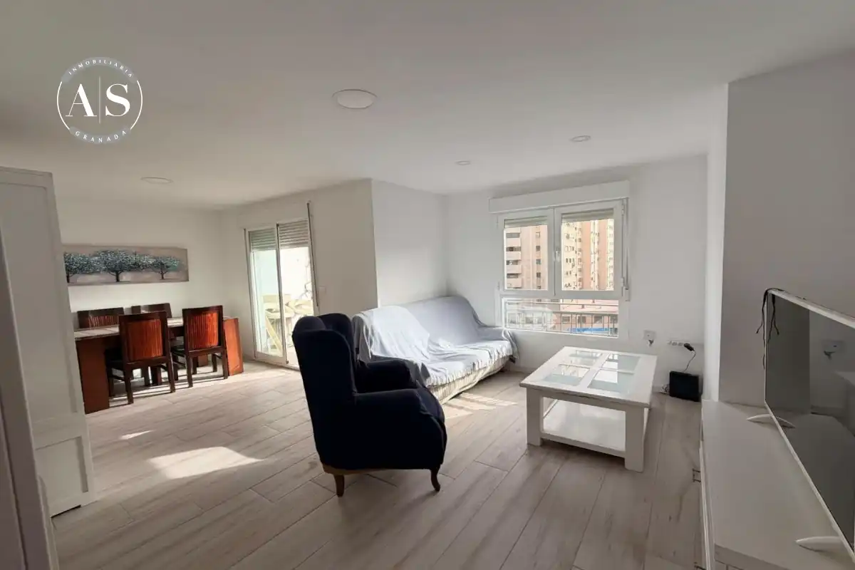 Sala de estar de Piso en venta en Granada con Calefacción