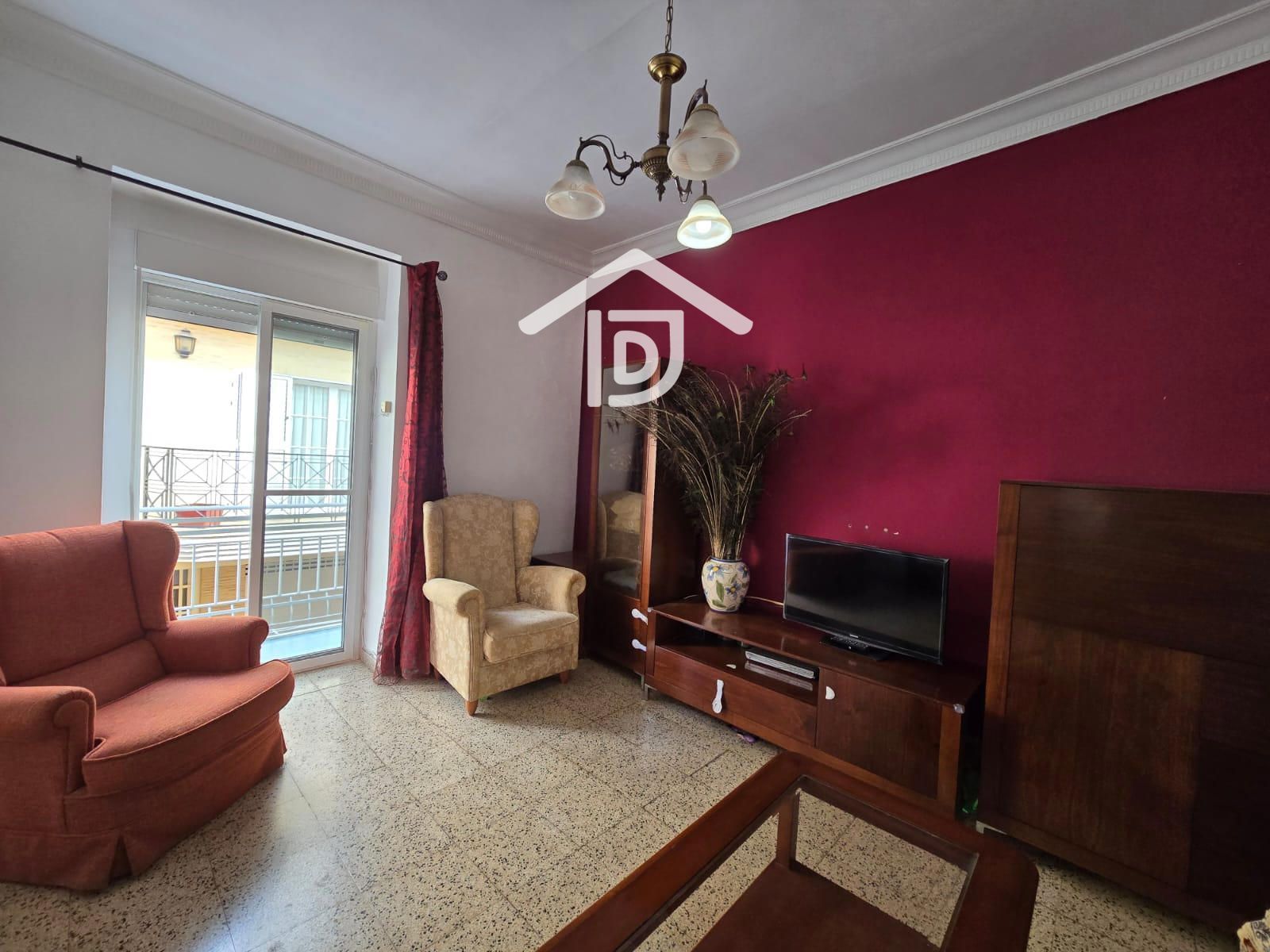 Living room of Flat for sale in Sedaví  with Heating, Terrace and Furnished
