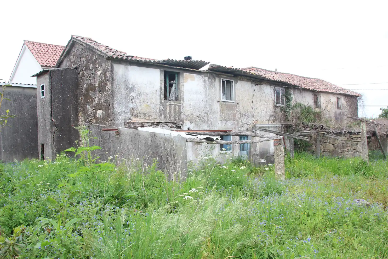 Vista exterior de Casa o chalet en venta en Rois con Jardín privado