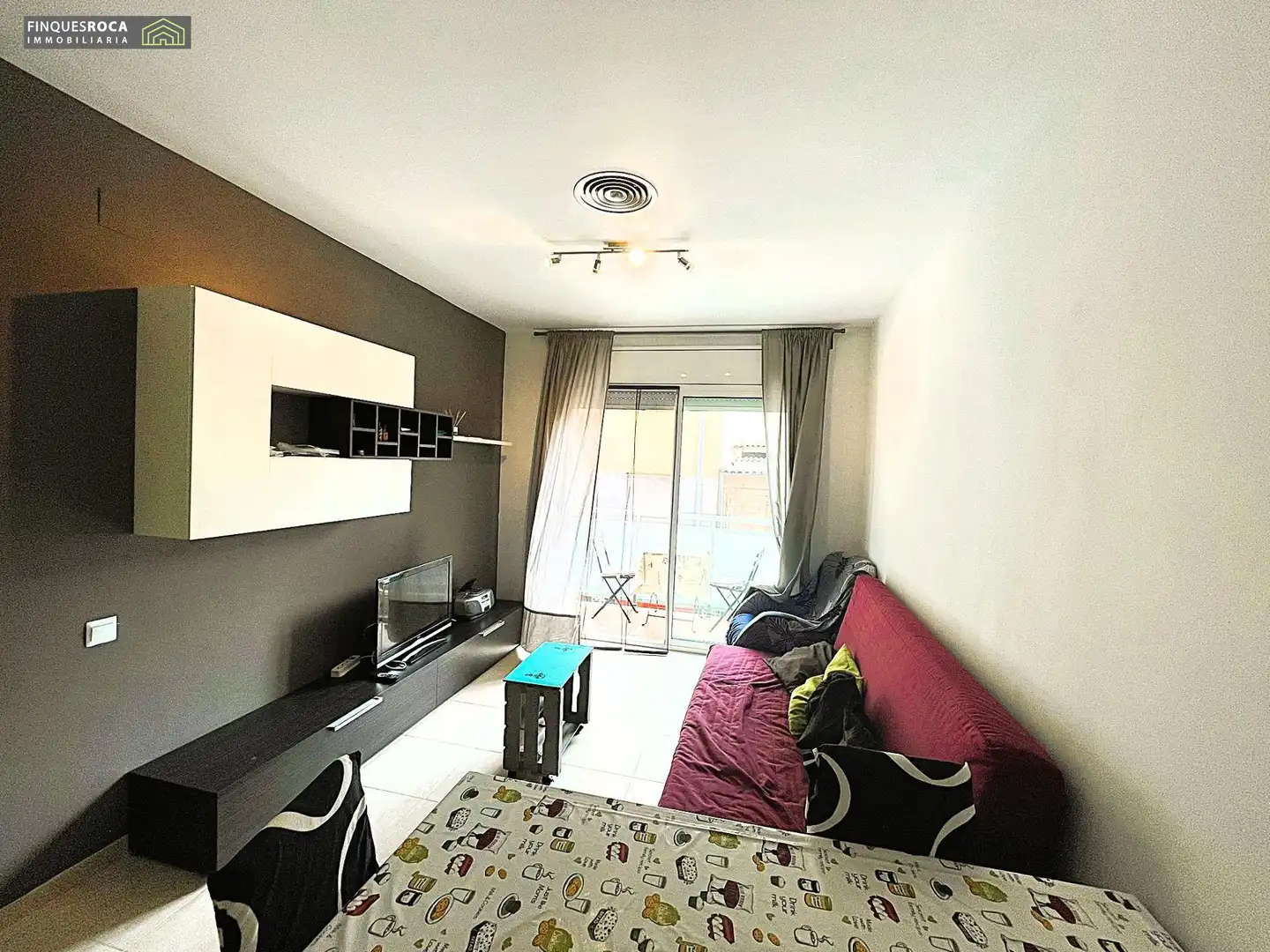 Sala de estar de Planta baja en venta en La Ràpita con Aire acondicionado, Terraza y Amueblado