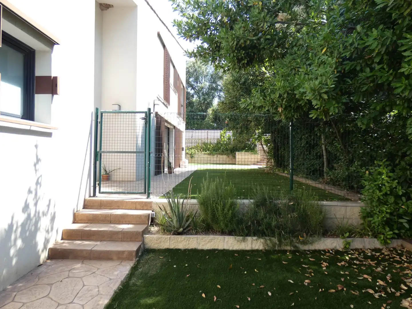 Garden of Detached homes for rent in Cerdanyola del Vallès  with Air Conditioner, Heating and Swimming Pool