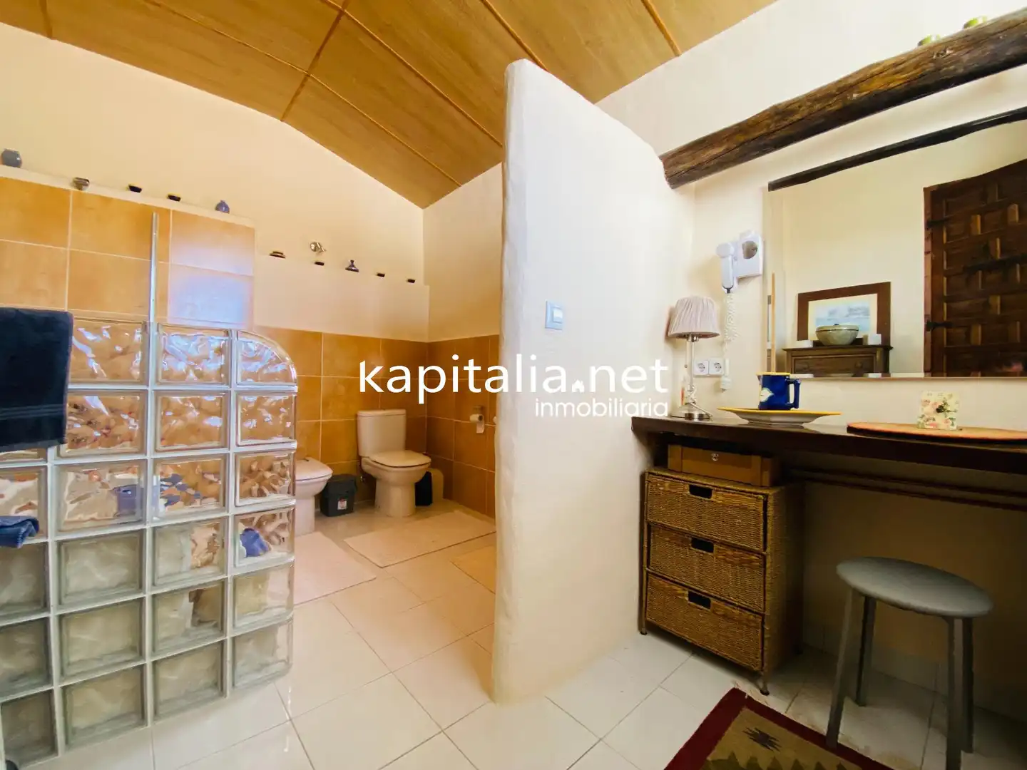 Bathroom of Country homes for sale in Tollos  with Terrace, Storage room and Furnished