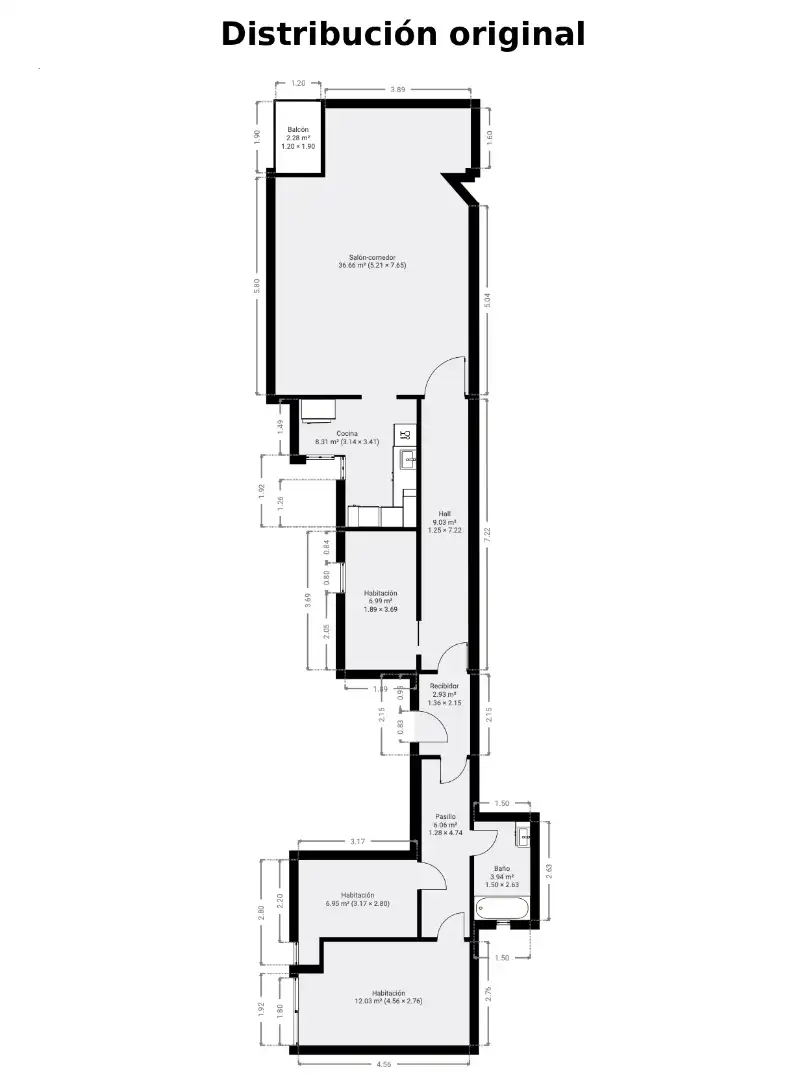 Appartement avec terrasse à vendre à Carrer d'Aragó, imagen 40