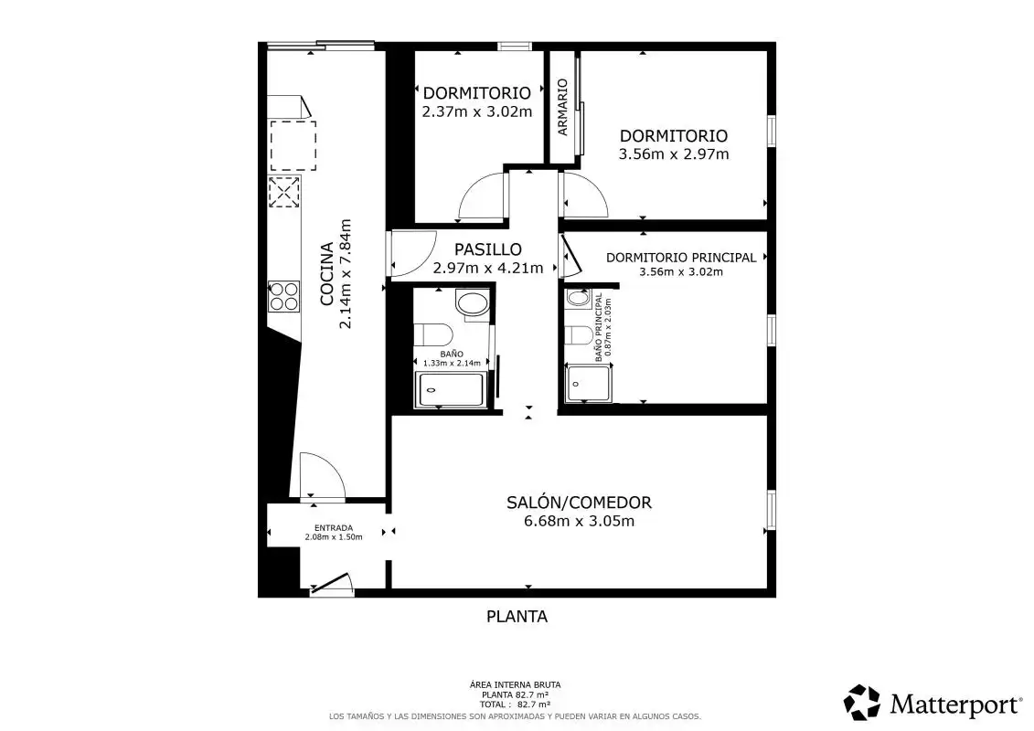 Piso en venta en Madrid con Aire acondicionado, Calefacción y Amueblado