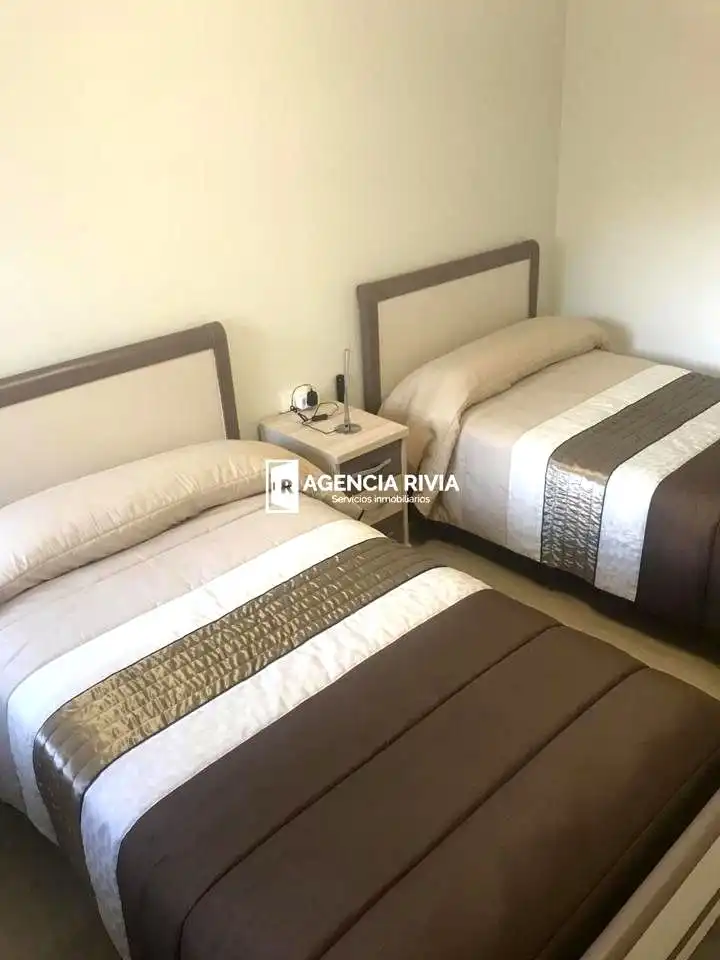 Bedroom of Flat for rent in Gijón   with Heating and Furnished