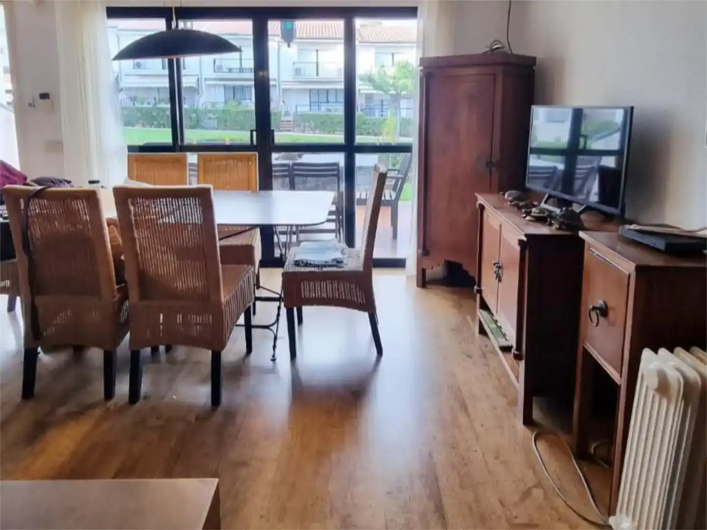 Menjador de Casa o xalet en venda en La Ràpita amb Jardí privat, Parquet i Traster