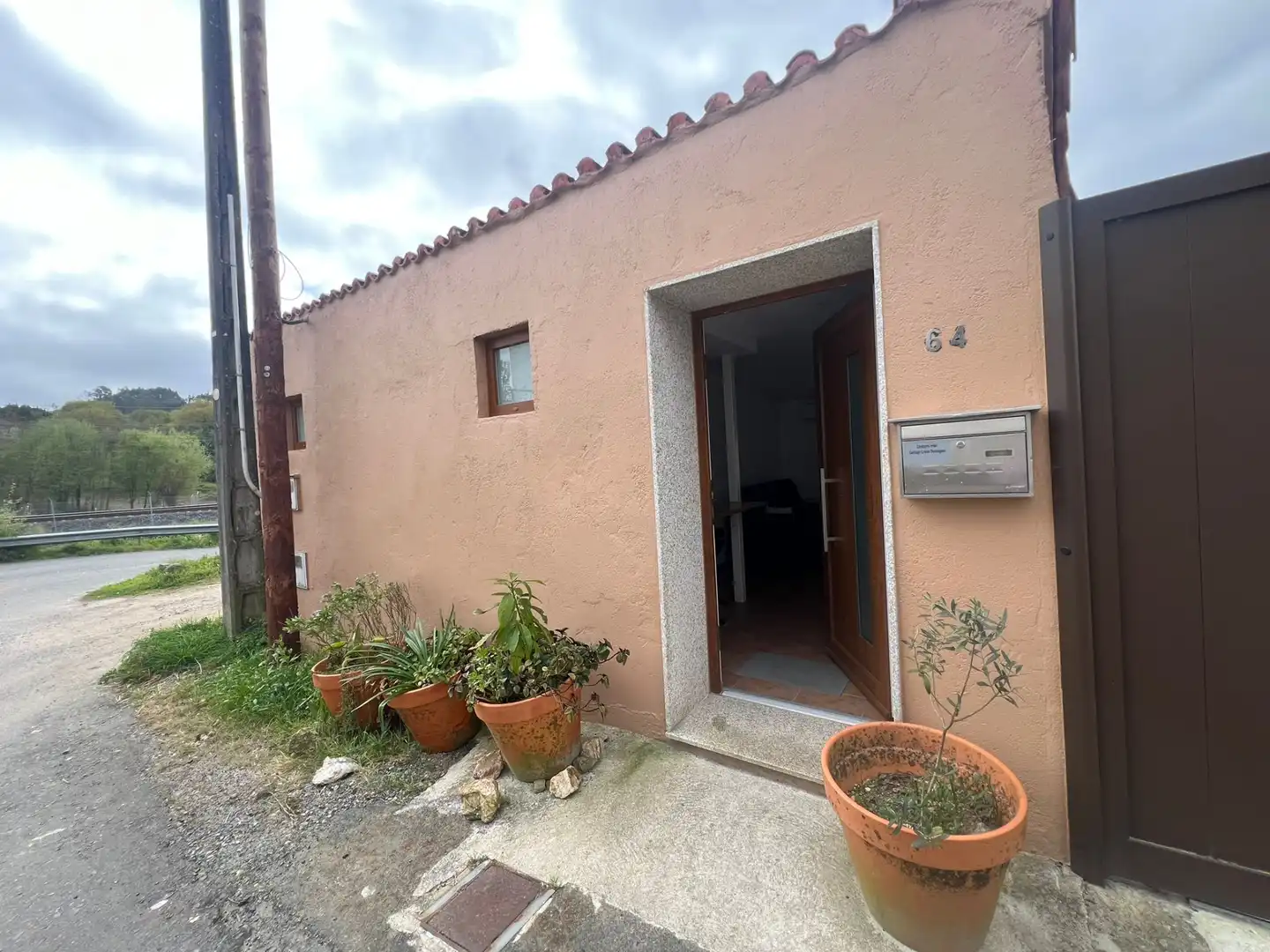 Vista exterior de Casa o xalet de lloguer en Santiago de Compostela  amb Moblat i Es permeten mascotes