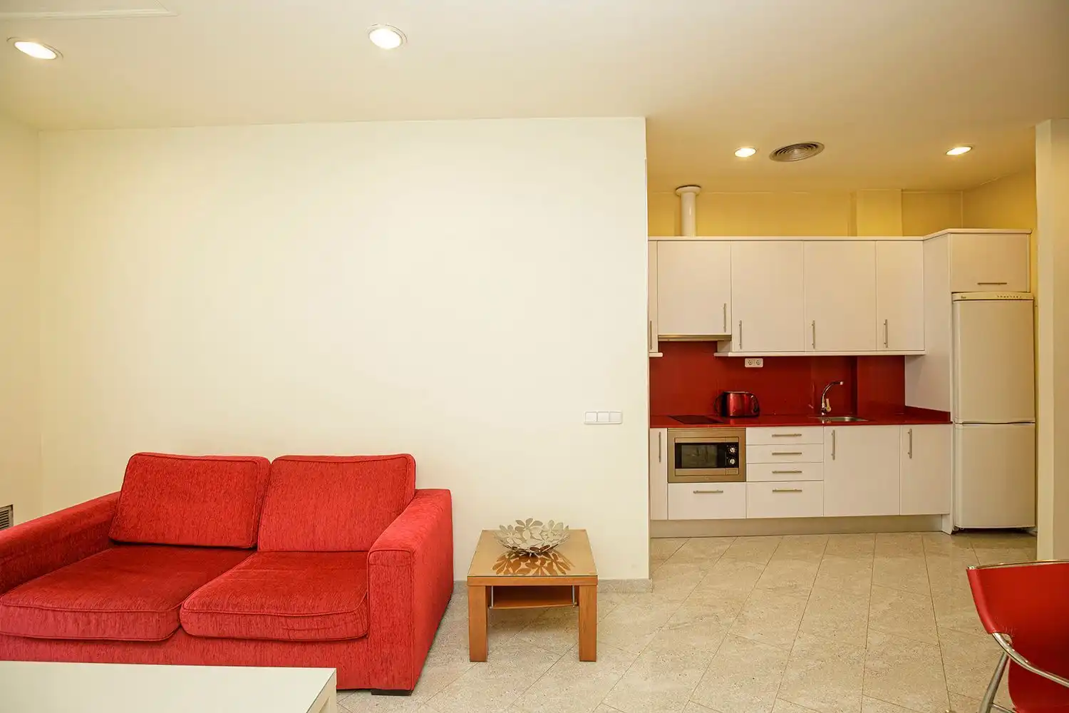 Living room of Flat for rent in Girona  with Air Conditioner and Terrace