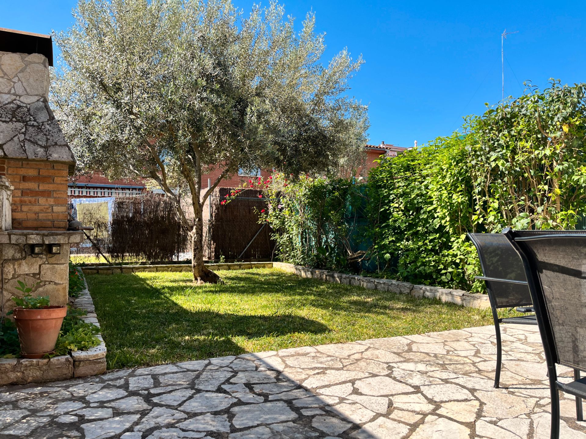 Garden of Single-family semi-detached to rent in Girona Capital  with Heating, Private garden and Parquet flooring