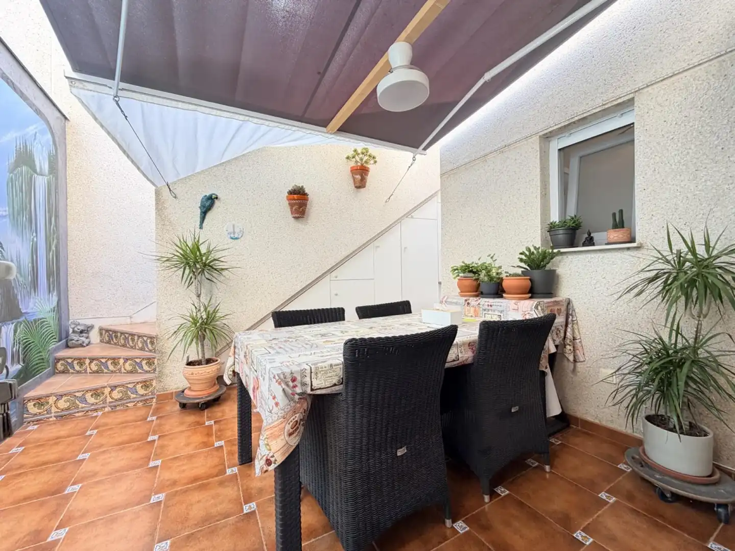 Terrasse von Einfamilien-Reihenhaus zum Verkauf in Zaragoza