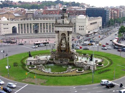 Vista exterior de Pis en venda en  Barcelona Capital amb Calefacció i Terrassa