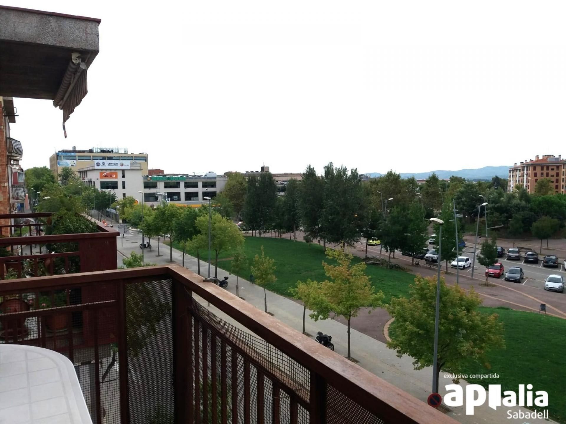 Exterior view of Flat for sale in Sabadell  with Air Conditioner, Heating and Parquet flooring