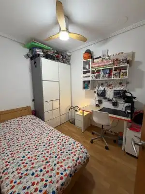 Bedroom of Flat for sale in Ontinyent  with Air Conditioner, Terrace and Furnished