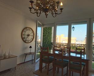 Dining room of Flat to rent in Málaga Capital  with Air Conditioner, Terrace and Furnished