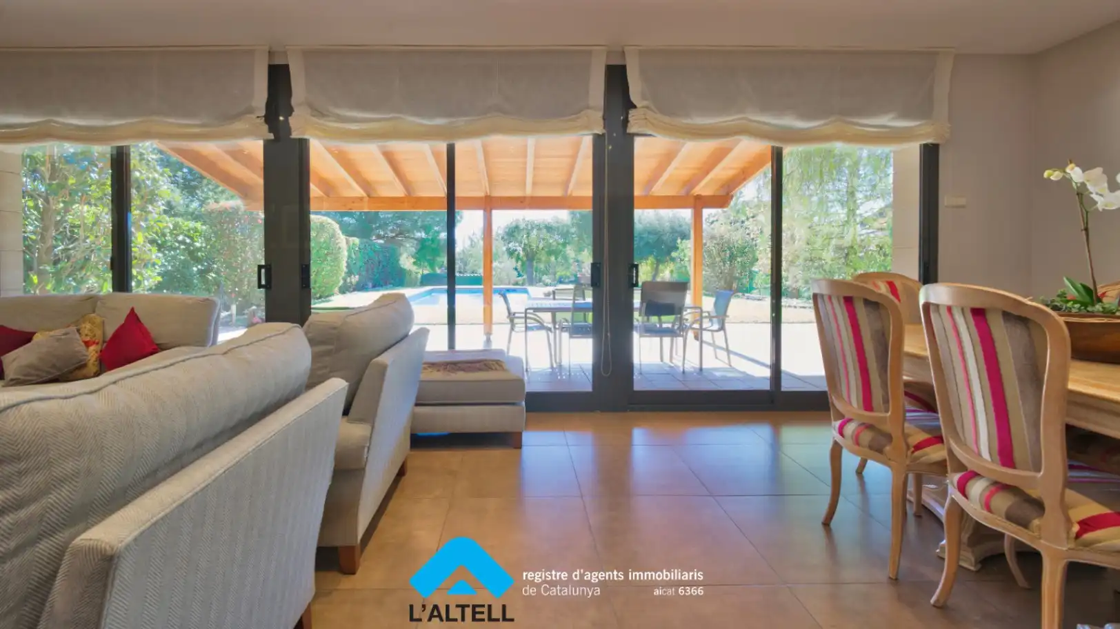 Jardín de Casa o chalet en venta en L'Ametlla del Vallès con Aire acondicionado, Calefacción y Jardín privado