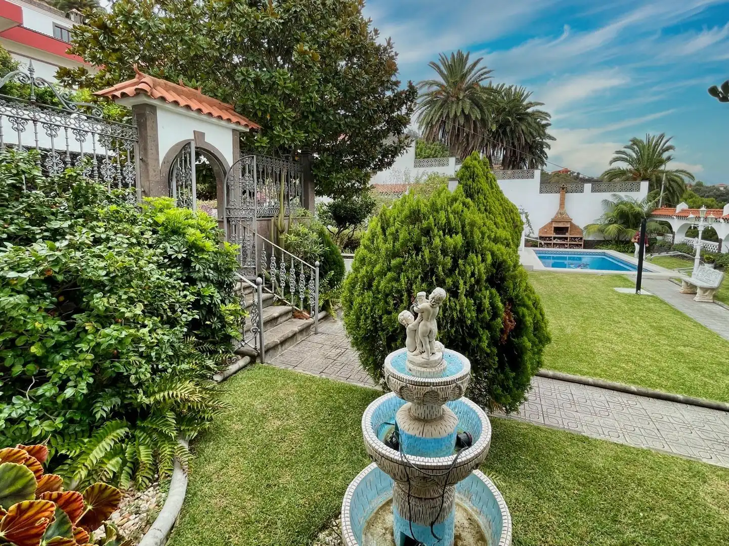 Jardín de Casa o chalet en venta en Santa Brígida con Terraza, Trastero y Piscina