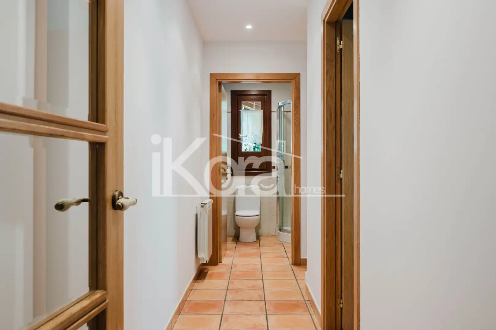 Baño de Casa adosada en venta en Bergara con Calefacción, Jardín privado y Parquet