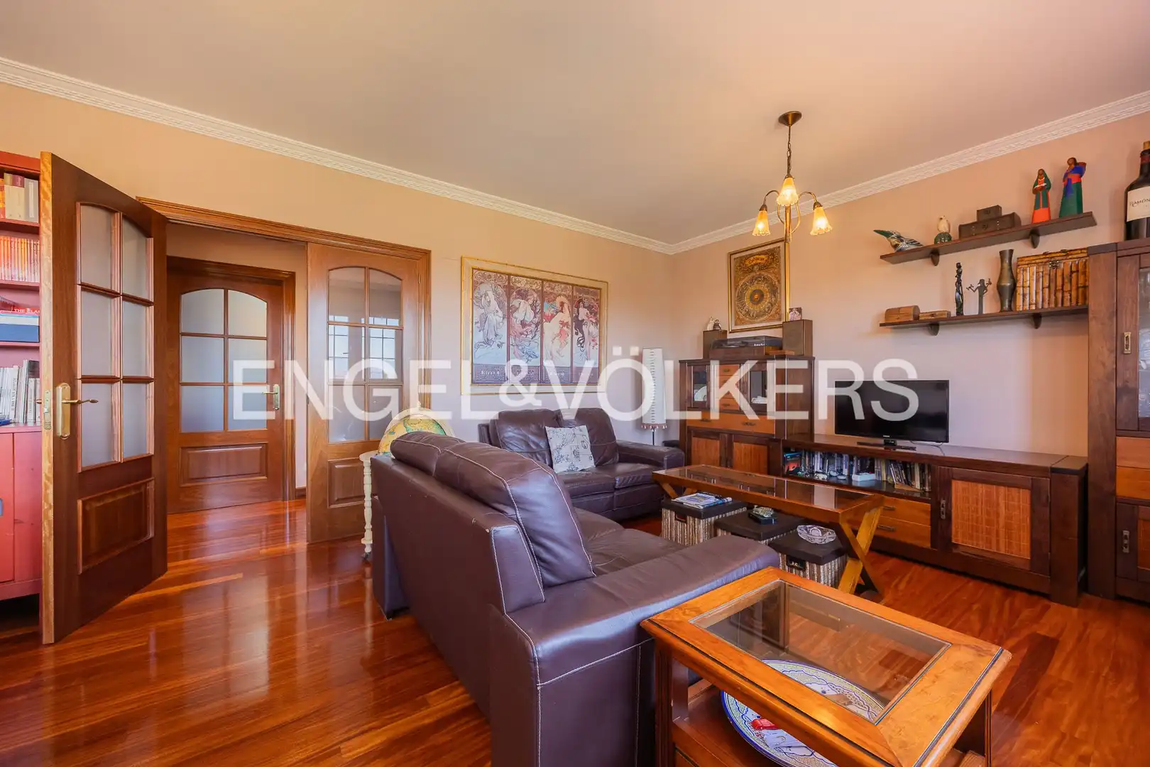Wohnzimmer von Wohnung zum Verkauf in Berango mit Heizung und Terrasse