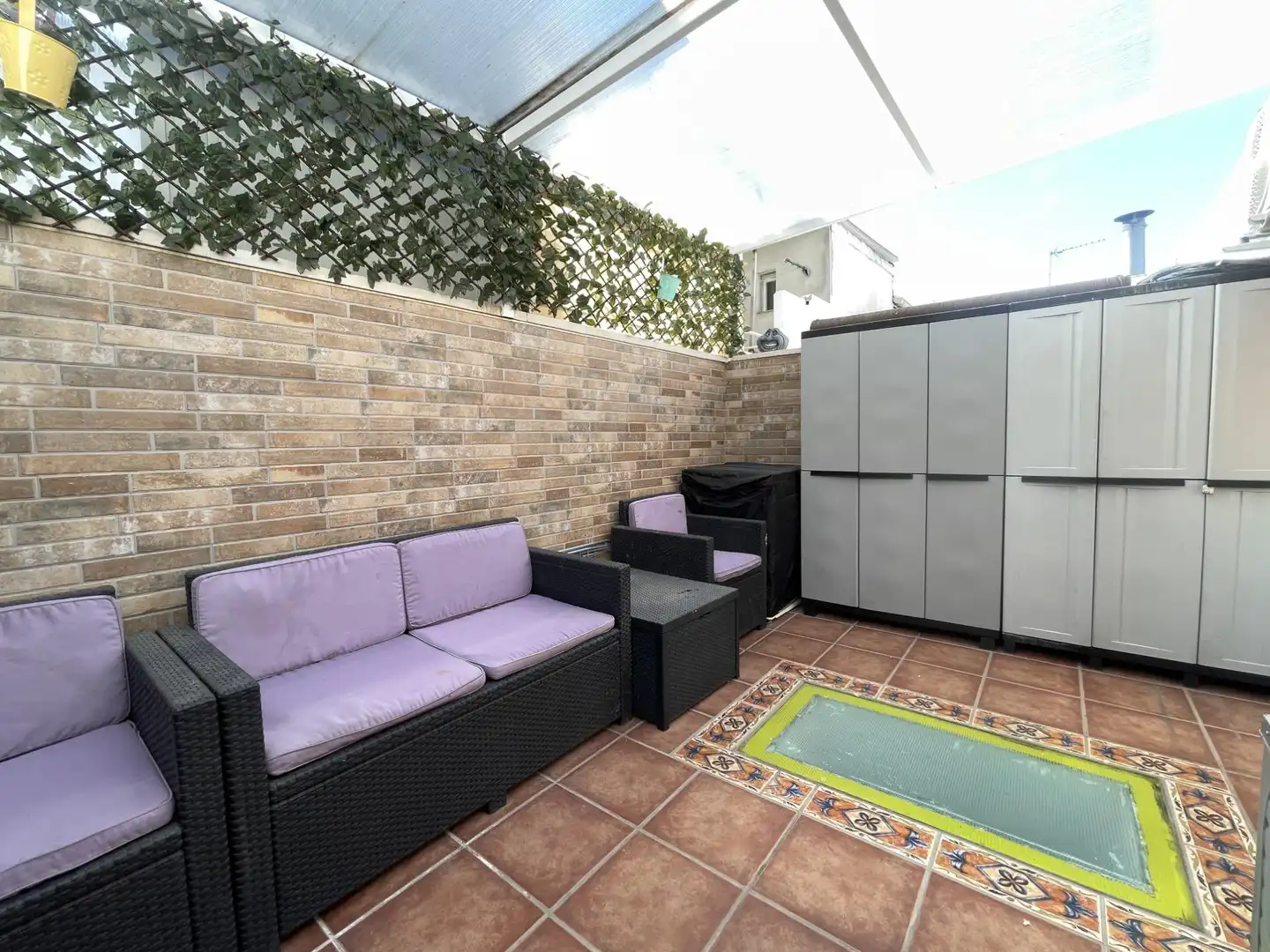 Terrasse von Einfamilien-Reihenhaus zum Verkauf in Arganda del Rey mit Klimaanlage, Heizung und Terrasse