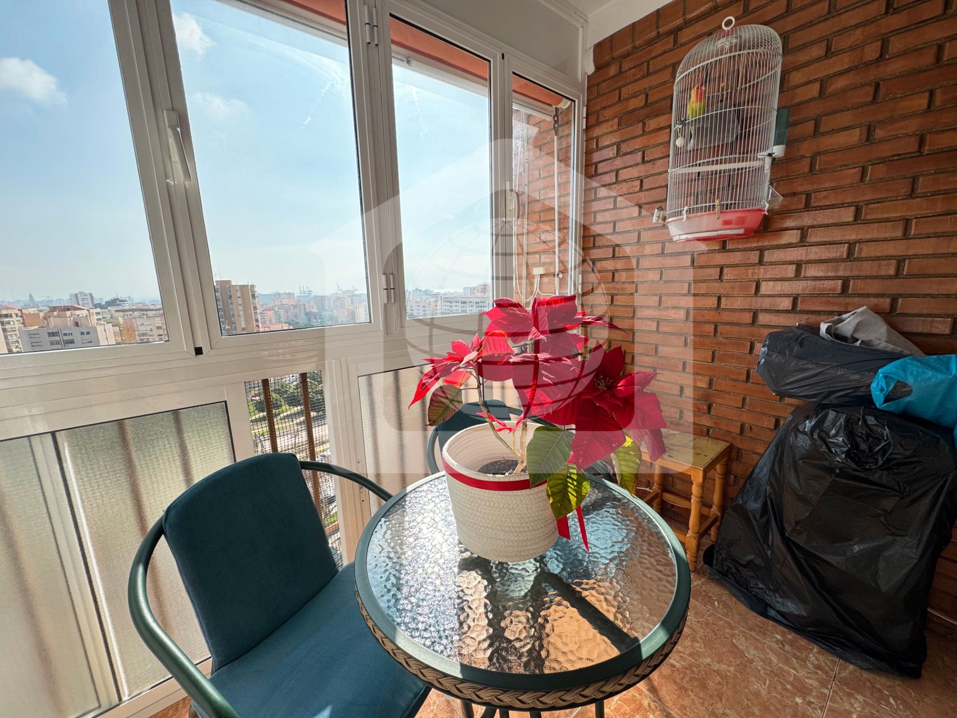 Terraza de Piso en venta en Málaga Capital con Terraza, Amueblado y Horno