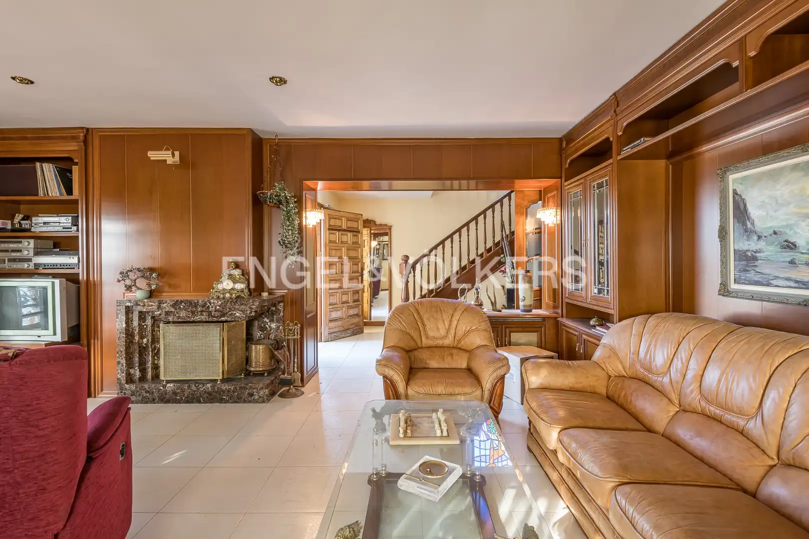 Living room of Houses for sale in Cervelló  with Heating, Private garden and Terrace