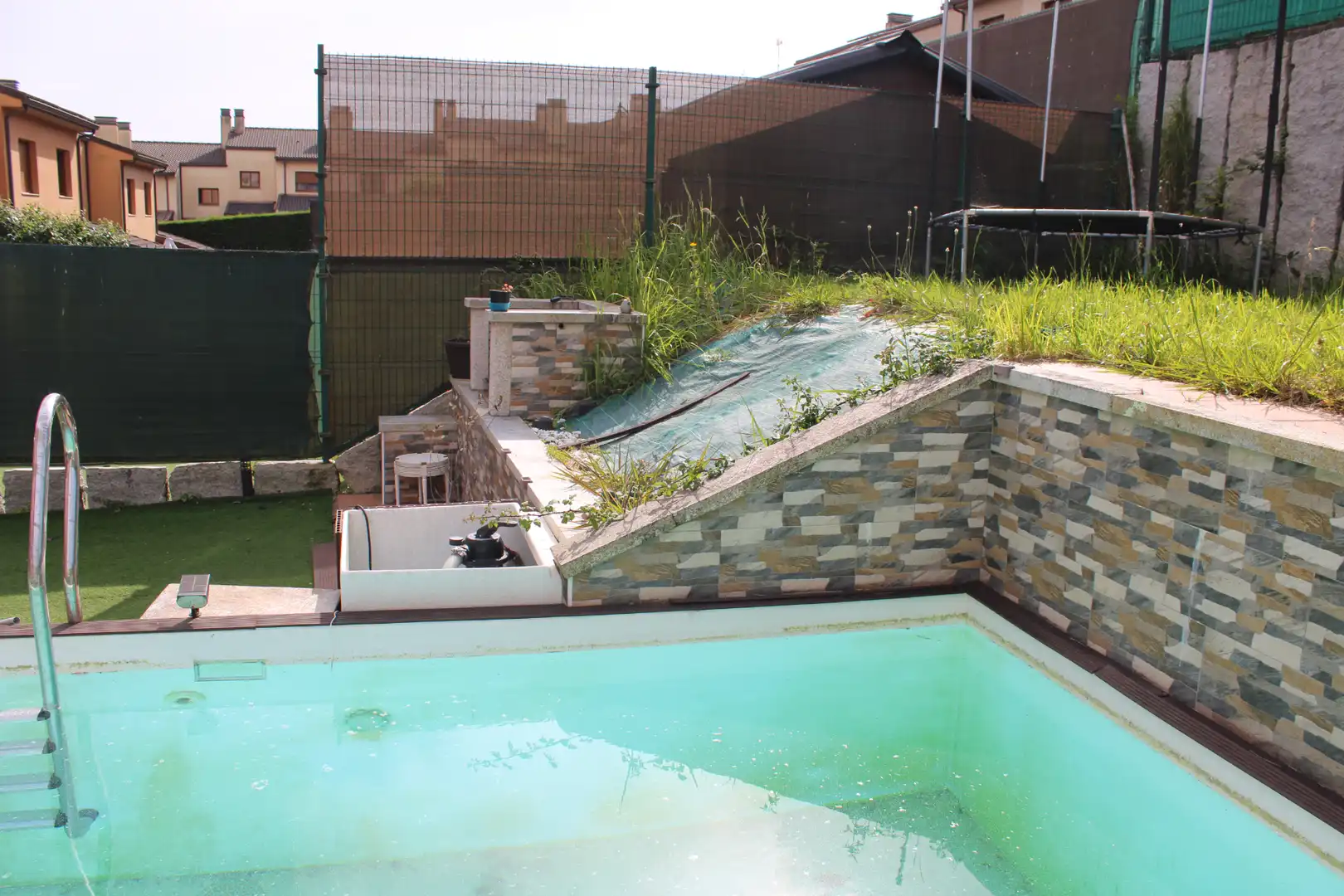 Piscina de Casa adosada en venta en Miño con Calefacción, Jardín privado y Piscina
