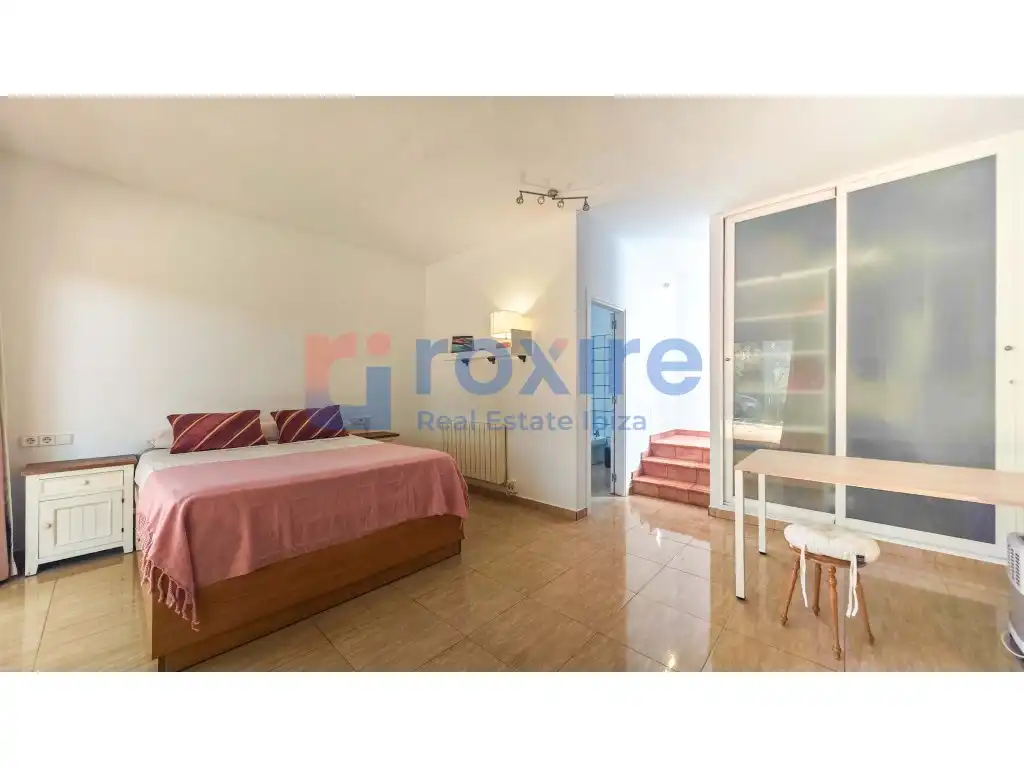 Exterior view of Houses for rent in Sant Antoni de Portmany  with Air Conditioner, Private garden and Terrace
