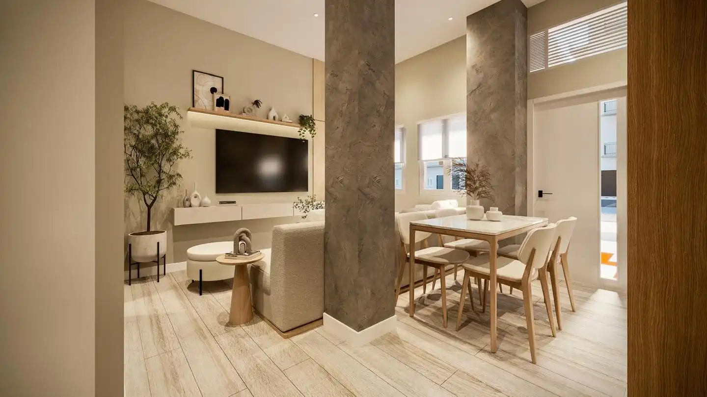 Sala de estar de Planta baja en venta en Málaga