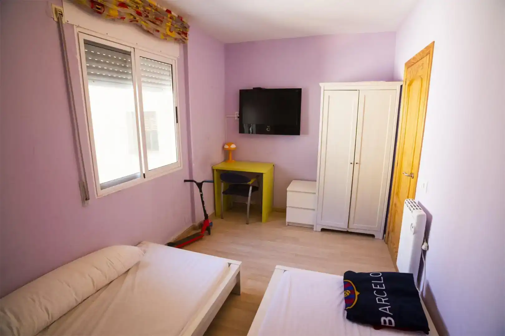 Bedroom of Flat for sale in Mas de Barberans  with Air Conditioner, Parquet flooring and Furnished