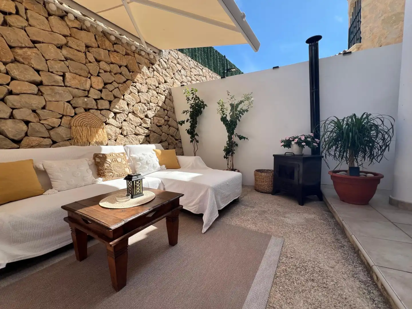 Terrace of Detached homes for sale in El Campello  with Air Conditioner, Private garden and Balcony