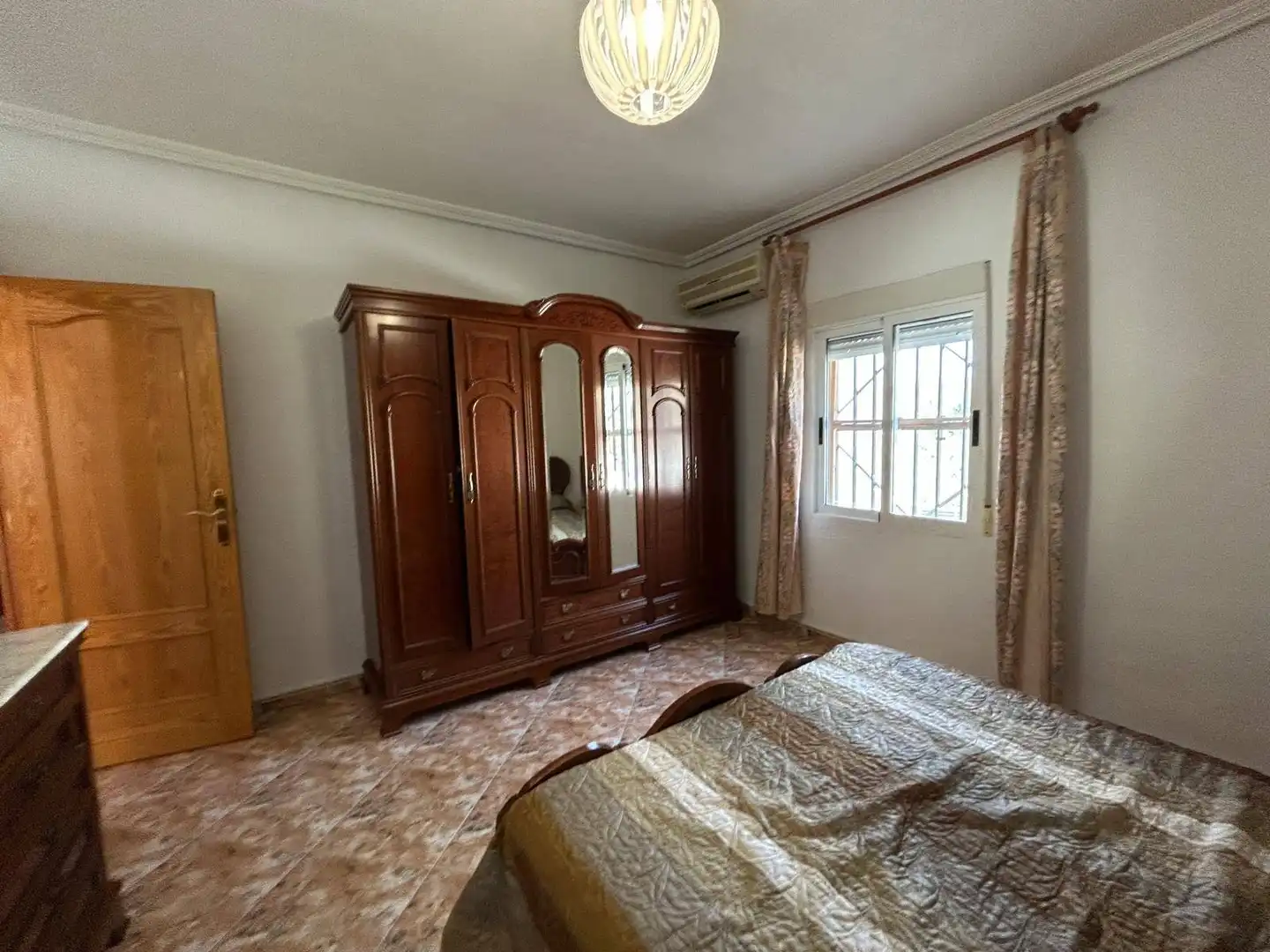 Bedroom of Houses for sale in Aspe  with Air Conditioner, Private garden and Terrace
