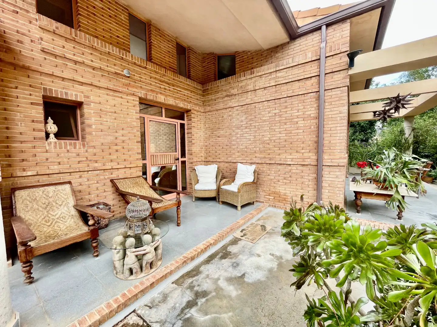 Terrassa de Casa o xalet en venda en Alicante / Alacant amb Aire condicionat, Calefacció i Jardí privat