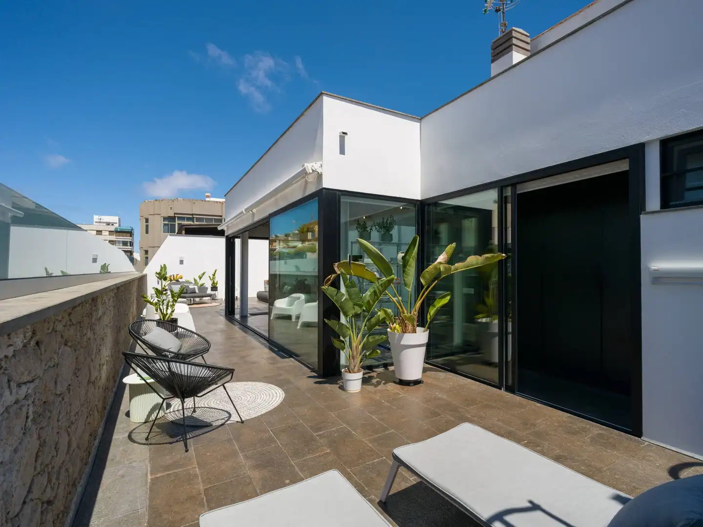 Terrassa de Casa o xalet en venda en Las Palmas de Gran Canaria amb Aire condicionat, Terrassa i Balcó